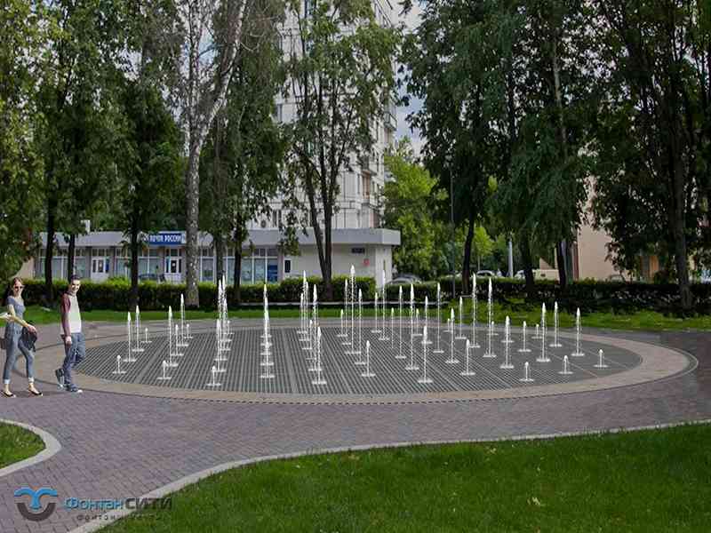 Пешеходный фонтан цена от производителя Фонтан СИТИ. Тел: 8-800-234-5405