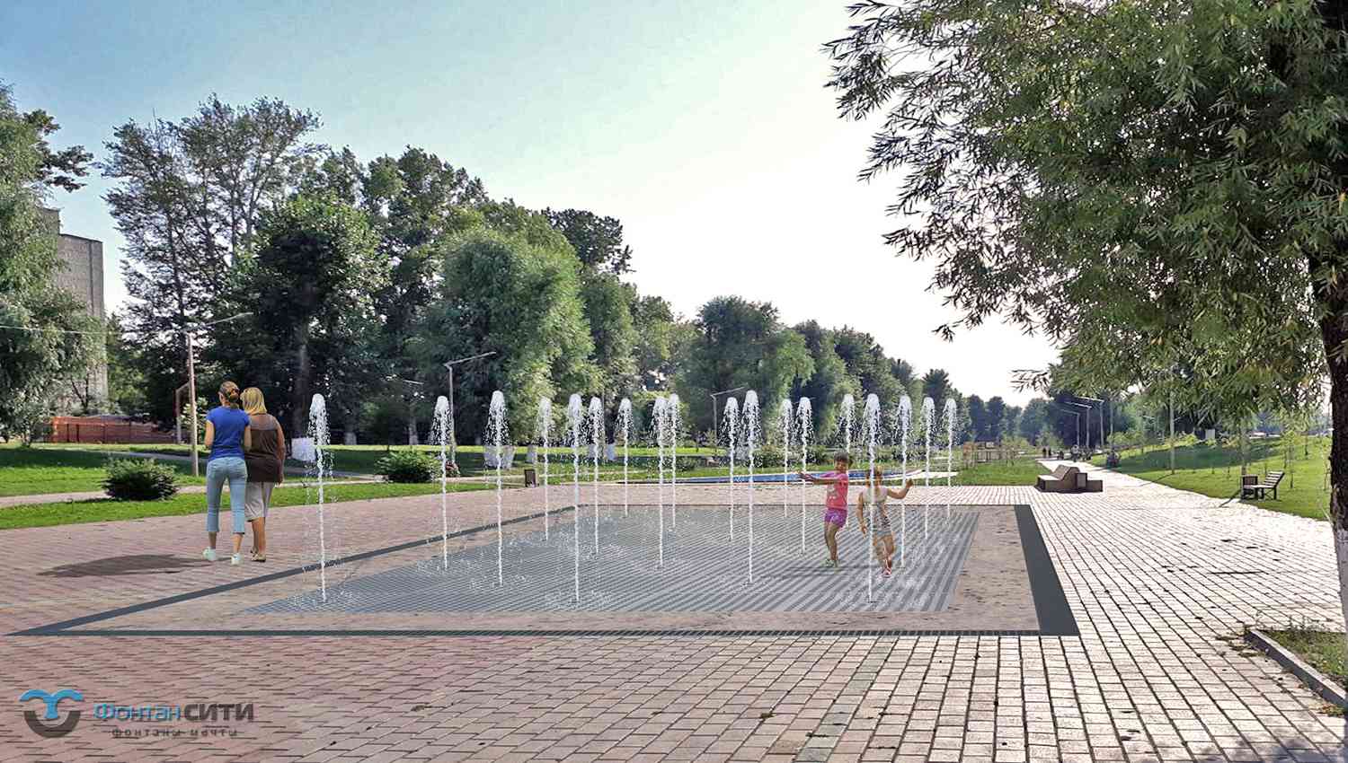 Стоимость строительства сухого фонтана - Фонтан СИТИ. Тел: 8-800-234-5405