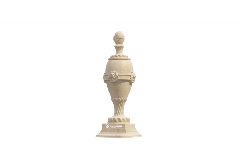 Декоративный элемент FC "Ваза со львами"