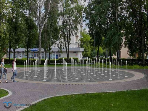 Пешеходный фонтан цена от производителя Фонтан СИТИ. Тел: 8-800-234-5405